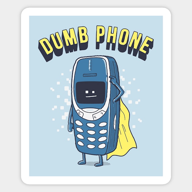 Dumb Phone Sticker by Gammaray